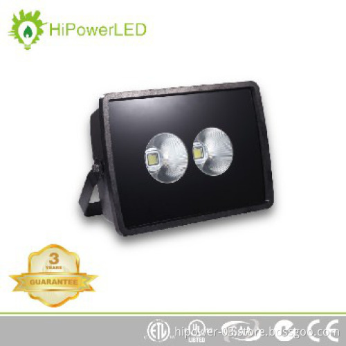 160W LED flood light with COB Bridgelux, 3 years warranty